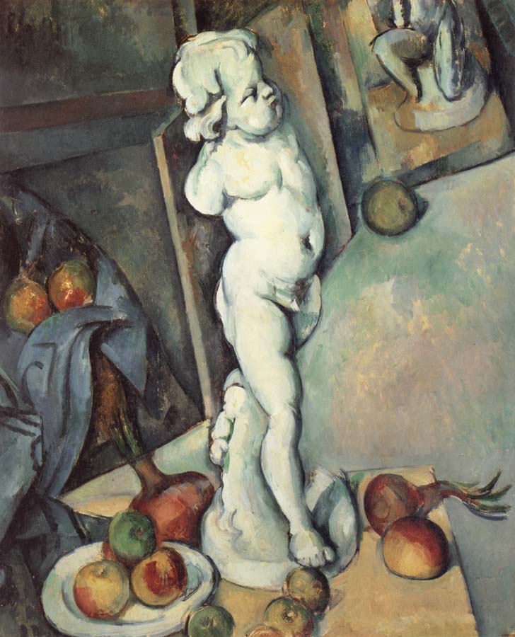 Paul Cezanne Stilleben mit Cupido